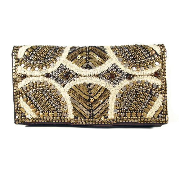 Ecote Handbags - ECOTE Urban Outfitters Beaded Clutch/Crossbody Bag